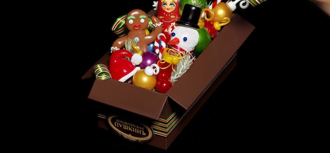 La bûche de Noël du Café Pouchkine