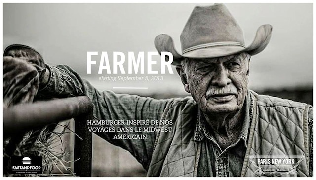 Le Farmer Burger par FASTANDFOOD chez Paris New York