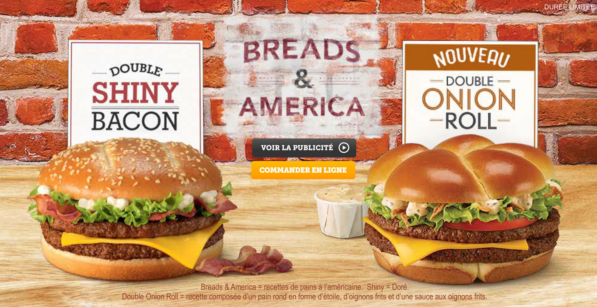 McDonald’s lance Breads & America