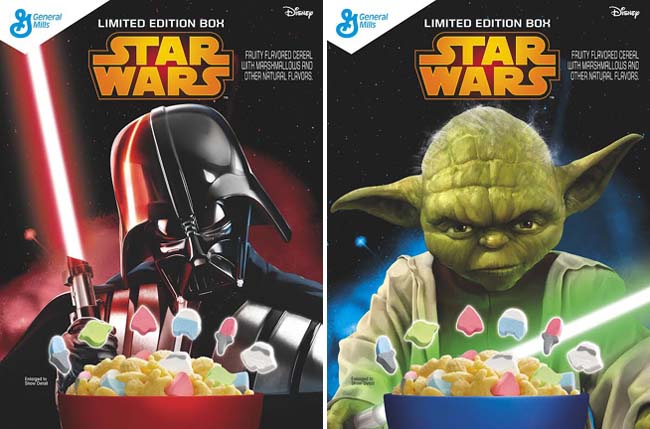 Les céréales Star Wars à l’effigie de Dark Vador