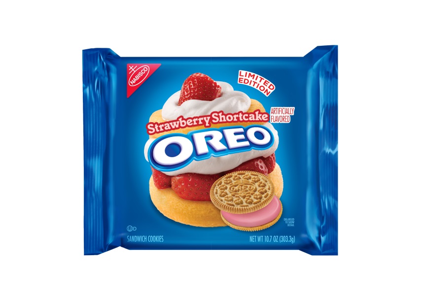 Oreo saveur sablé aux fraises arrive !