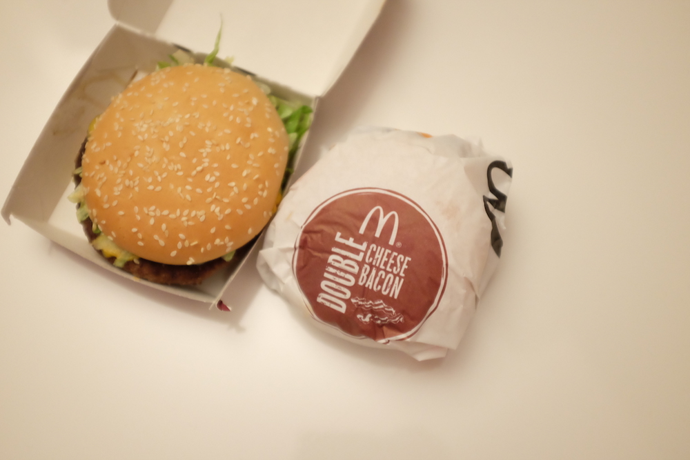 TEST : Le Double Cheeseburger au Bacon de McDonald’s