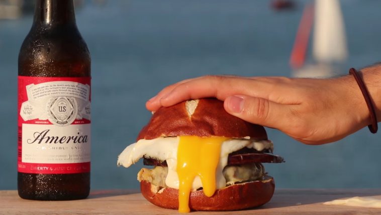 Le Burger Croque-Madame arrive tout droit des US !