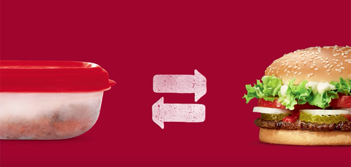 Burger King échange votre panier-repas contre un whopper