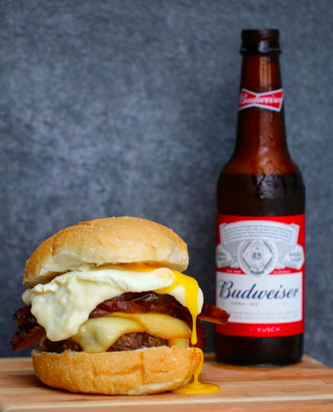 Burger croque madame