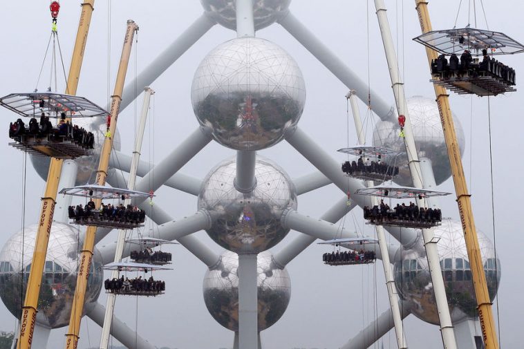 Un restaurant gastronomique éphémère s’invite dans les airs de Bruxelles