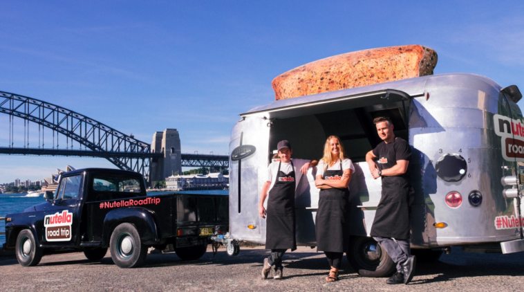 Nutella se fait un petit road trip à travers l’Australie