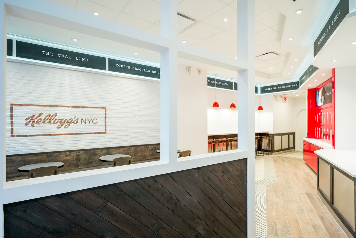 Kellogg’s ouvre un bar à céréales à New-York
