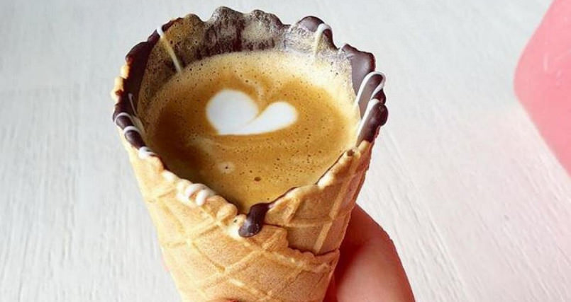 Dégustez dès maintenant votre café dans un cornet de glace !