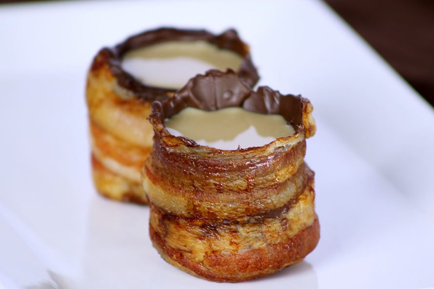 Un petit shot de bacon et de chocolat?