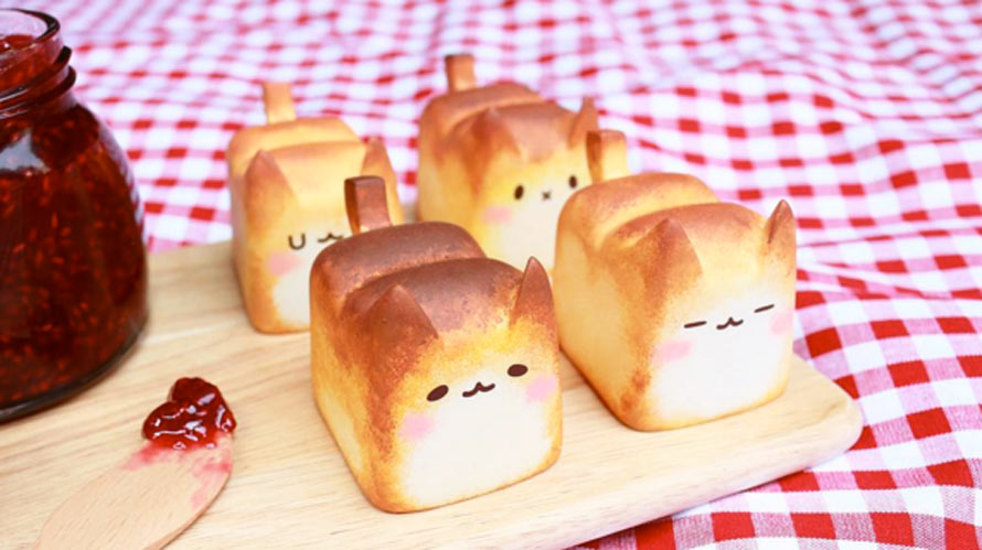 Ces petits pains en forme de chats sont à croquer