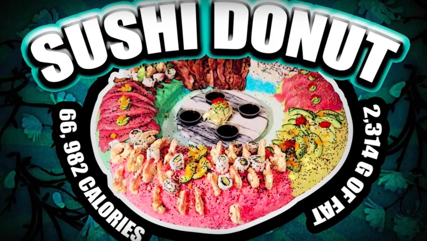 Epic Meal Time crée un sushi donut géant