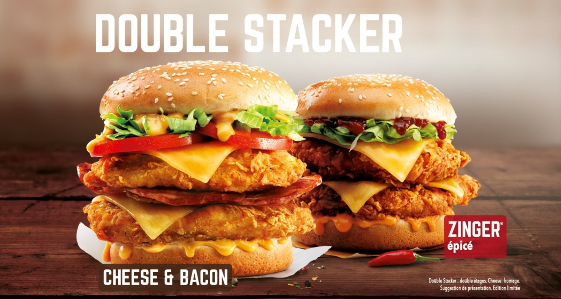 TEST : Le Double Stacker de KFC