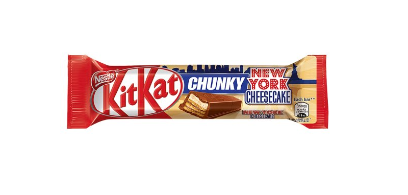 Kit Kat lance le Kit Kat Chunky New York Cheesecake