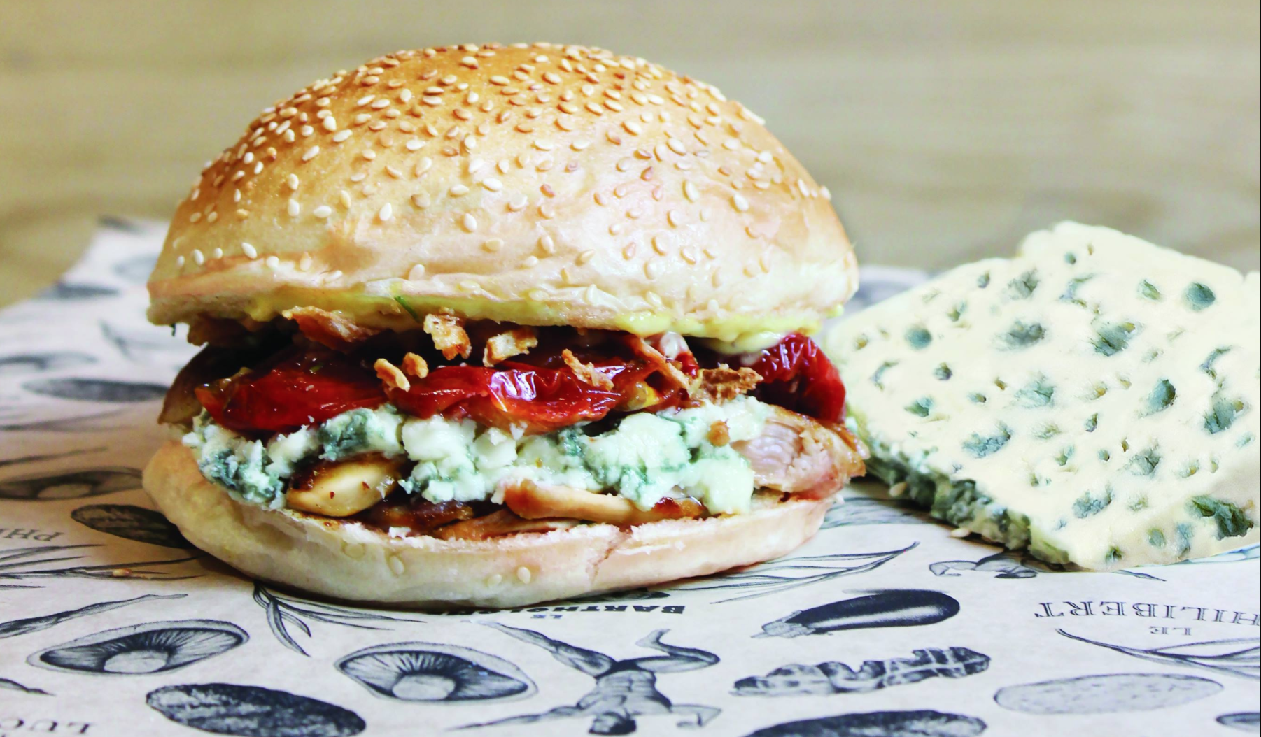 Big Fernand et Roquefort Société® crée l’Hamburgé Roger