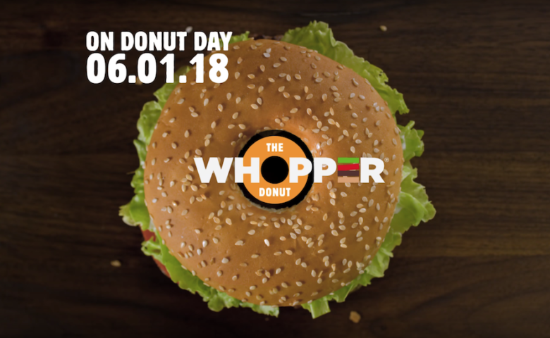 Burger King va lancer un Donut Whopper