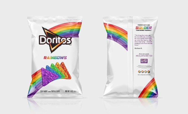 Des Doritos Rainbow aux couleurs d’un arc-en-ciel