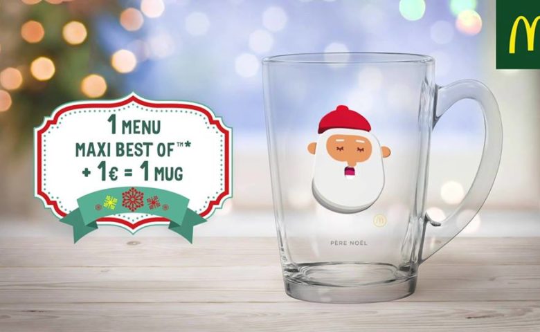 Les Mugs de Noel sont chez McDonald’s