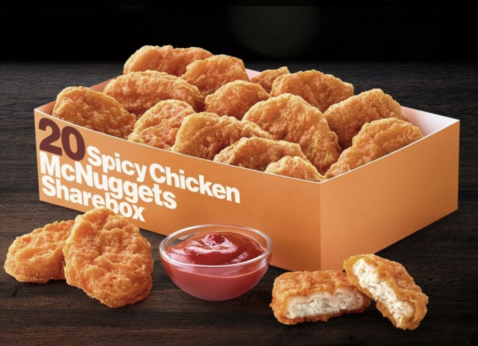 Nuggets Mcdonalds The reason McDonald's chicken nuggets are only four